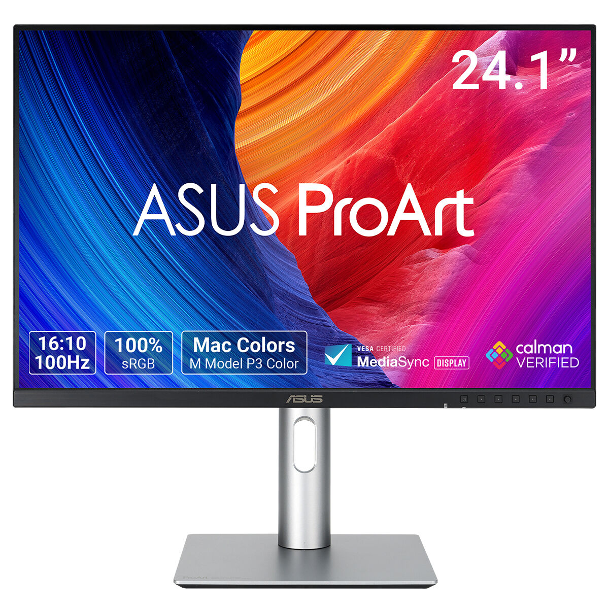 ASUS ProArt PA248QFV 24.1 IPS 1920x1200 5ms 100Hz 350cd DP HDMI USB Hoparlör VESA 3YIL 100% sRGB HDR PİVOT MONİTÖR