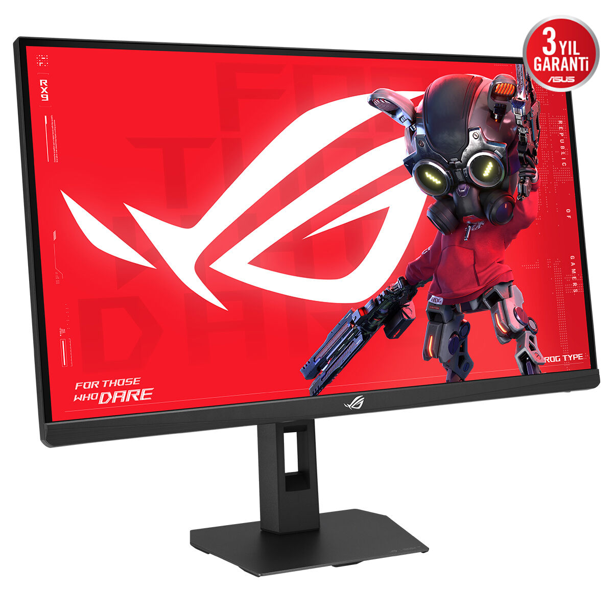 ASUS ROG STRIX XG27ACMES 27 GAMING FAST IPS 2K FREESYNC VE G-SYNC UYUMLU 2560x1440 0.3ms 255Hz 350cd DP HDMI USB-C YOK VESA 3YIL ELMB HDR 400 PİVOT USB-C PD15W MONİTÖR - 2