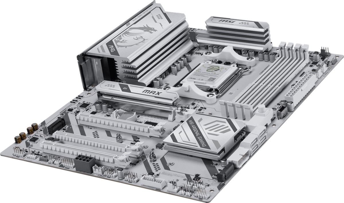 MSI MB MAG B850 GAMING PLUS MAX WIFI AM5 DDR5 8200MHZ(OC) DP 3x M.2 USB 10Gbs 5G LAN WI-FI 7 ATX - 3