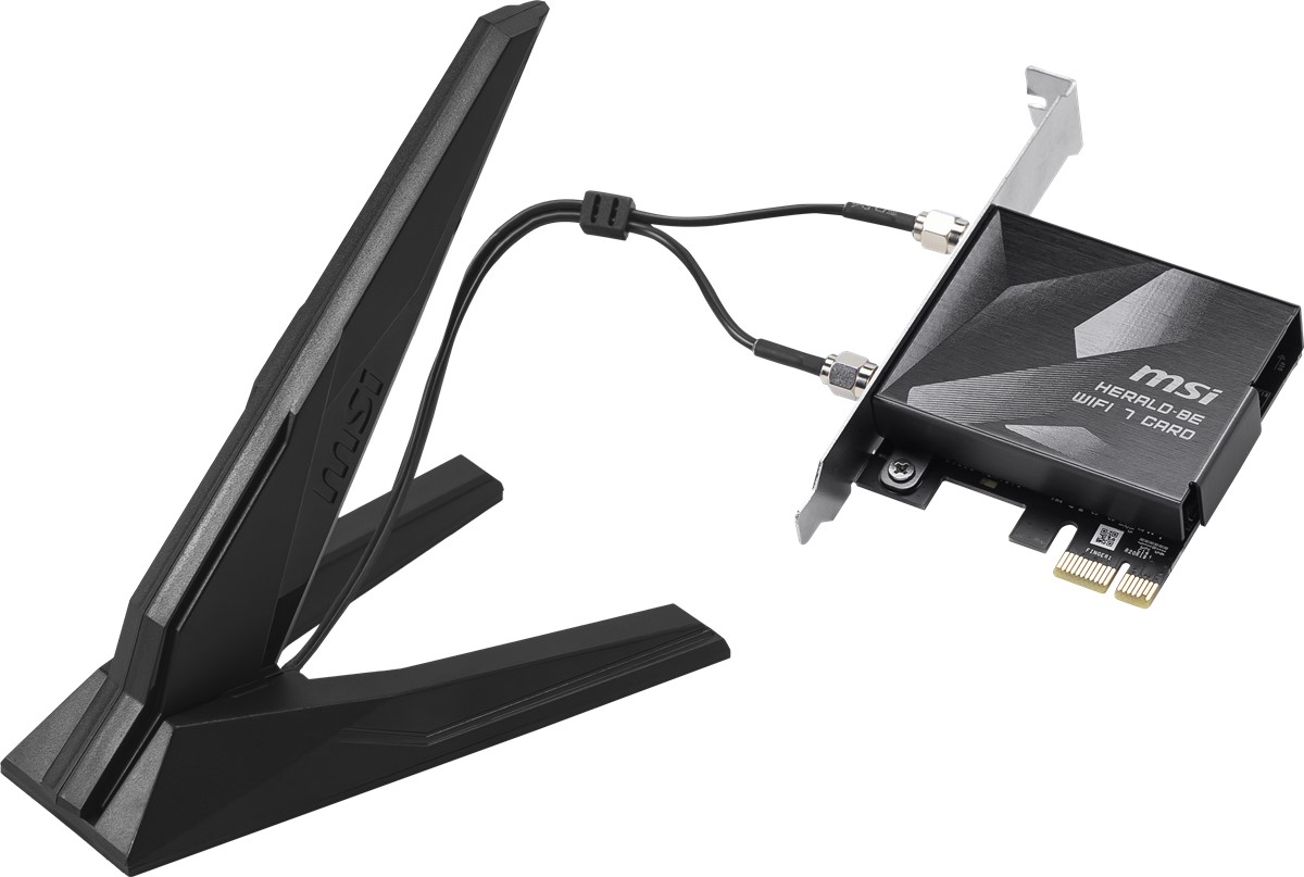 MSI NETWORK HERALD BE9400 WIFI 7 PCIE CARD - 5
