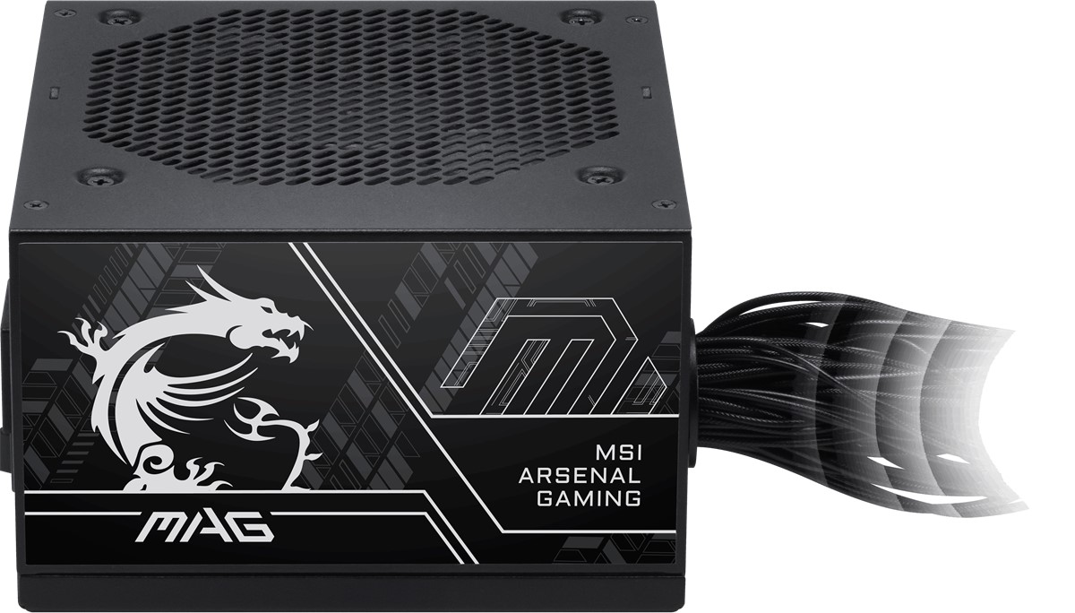 MSI MAG A750BN PCIE5 III 750W 80+ BRONZE ATX 3.1 PCIE 5.1 POWER SUPPLY - 5
