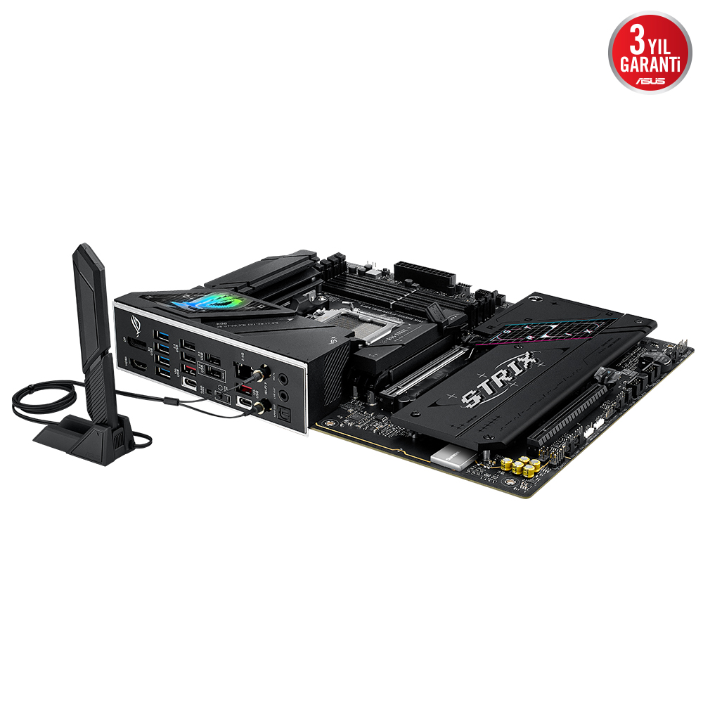 ASUS ROG STRIX B850-F GAMING WIFI7 NEO AMD B850 AM5 DDR5 9000 HDMI 4x M2 USB3.2 Gen 2x2 WiFi 7 + BT AURA RGB 2.5GBIT LAN ATX 16+2+2 GÜÇ AŞAMALARI 2xGEN5 M.2 ASUS Q-DESIGN READY FOR ADVANCED AI PC - 4