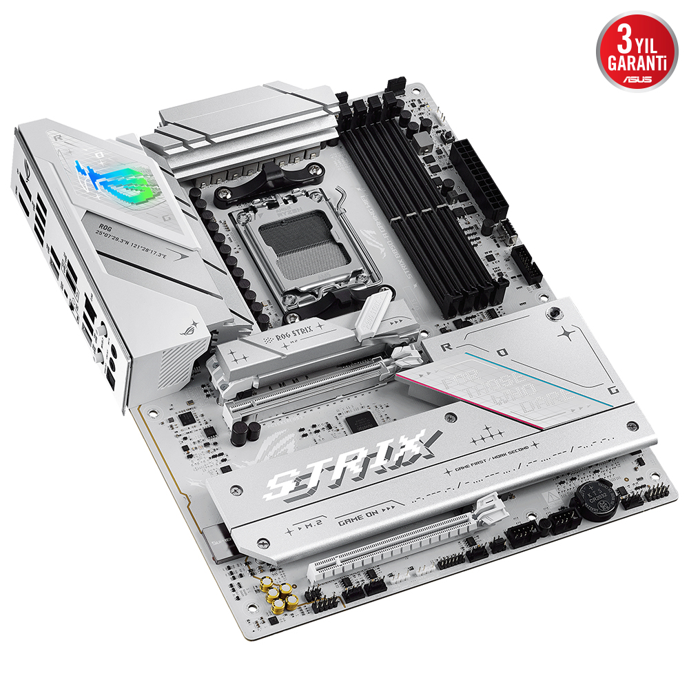 ASUS ROG STRIX B850-A GAMING WIFI7 NEO AMD B850 AM5 DDR5 9000 HDMI 4x M2 USB3.2 GEN 2x2 WIFI 7 + BT AURA RGB 5GBIT LAN ATX 14+2+2 GÜÇ AŞAMALARI ASUS Q-DESIGN READY FOR ADVANCED AI PC - 4