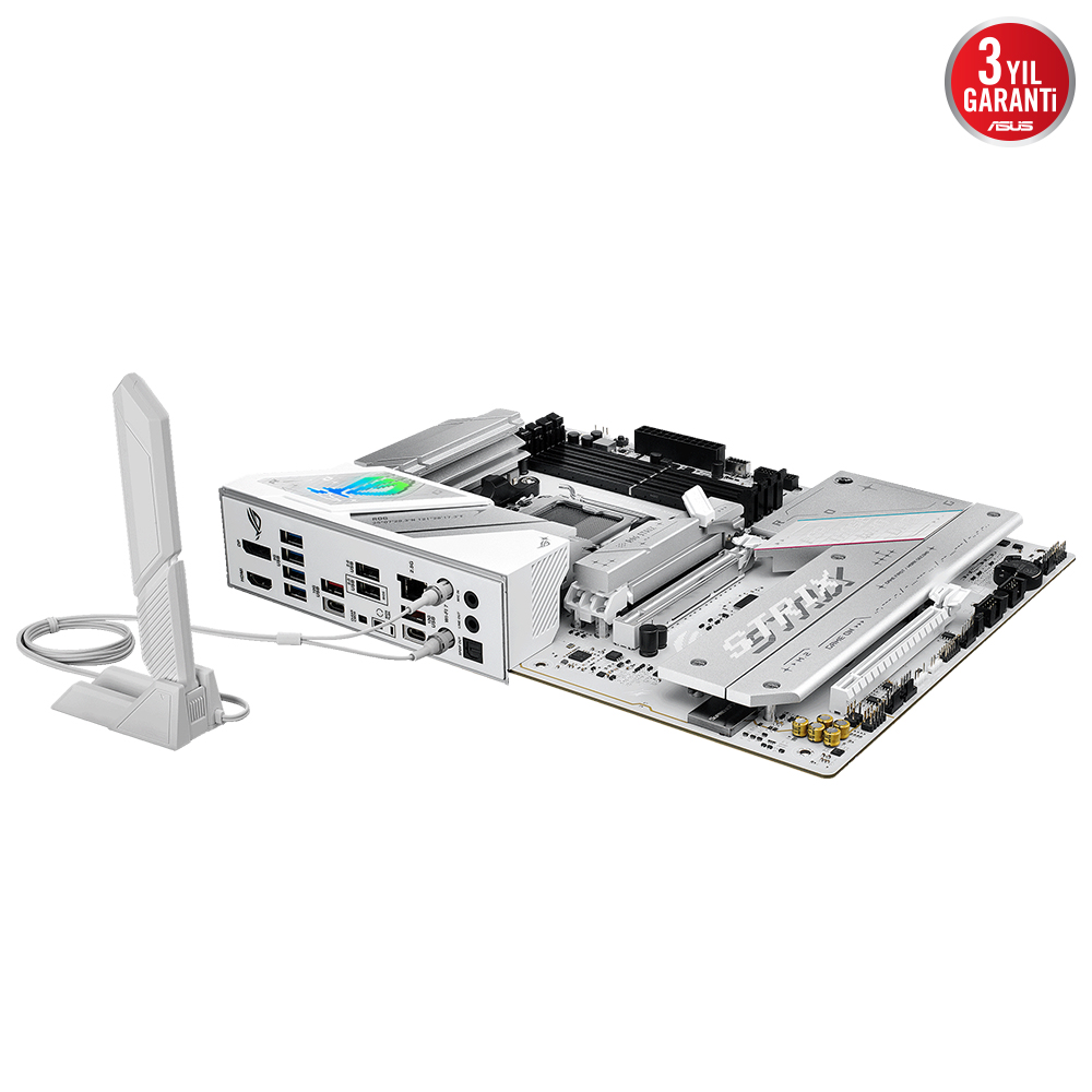 ASUS ROG STRIX B850-A GAMING WIFI7 NEO AMD B850 AM5 DDR5 9000 HDMI 4x M2 USB3.2 GEN 2x2 WIFI 7 + BT AURA RGB 5GBIT LAN ATX 14+2+2 GÜÇ AŞAMALARI ASUS Q-DESIGN READY FOR ADVANCED AI PC - 8