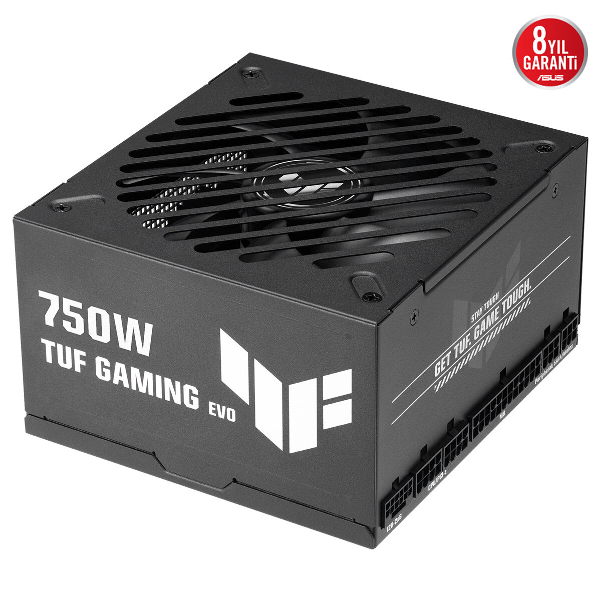 ASUS TUF GAMING 750G EVO GOLD EVO PSU 80 PLUS & CYBENETICS GOLD FULL MODÜLER ATX 3.1 PCIE 5.1 12V-2X6 KABLO 8 YIL GARANTİ ASKERİ SINIF BİLEŞENLER - 6