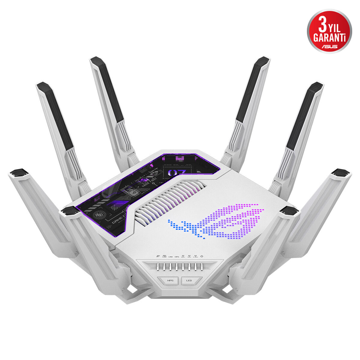 ASUS ROG RAPTURE GT-BE19000AI TRI-BAND WiFi 7 AI GAMING ROUTER - 3