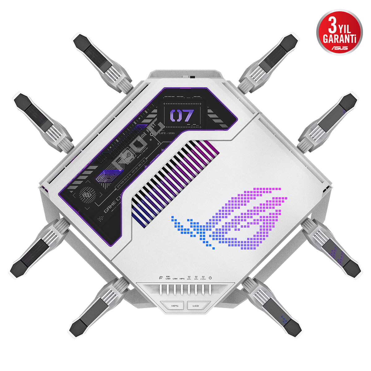 ASUS ROG RAPTURE GT-BE19000AI TRI-BAND WiFi 7 AI GAMING ROUTER - 5