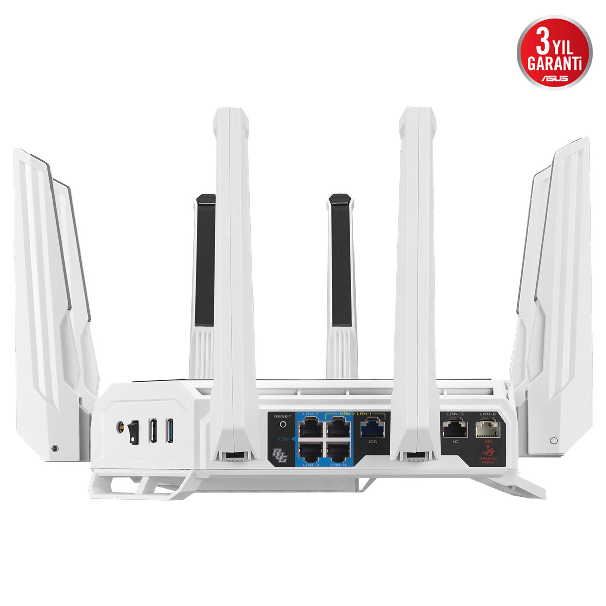 ASUS ROG RAPTURE GT-BE19000AI TRI-BAND WiFi 7 AI GAMING ROUTER - 6
