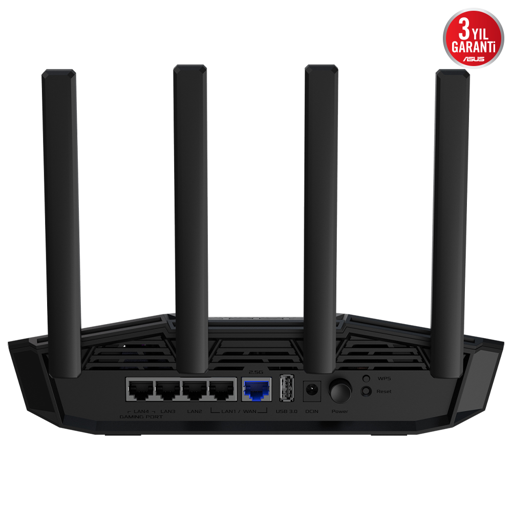 ASUS TUF-BE3600 BE3600 WIFI7 DUAL-BAND GAMING EXTENDABLE ROUTER - 4