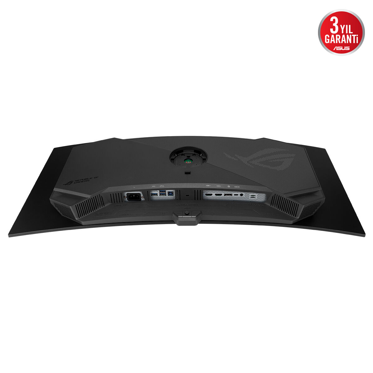 ASUS ROG SWIFT PG34WCDN 34 RGB QD-OLED KAVİSLİ FREESYNC VE GSYNC UYUMLU 3440x1440 0.03ms 360Hz 1300cd(HDR max) DP HDMI USB-C USB YOK VESA 3YIL OLED CARE PRO YAKINLIK SENSÖRÜ(NEO PROXIMITY SENSOR) HDR YÜKSEKLİK AYARLI PD90 W MONİTÖR - 5