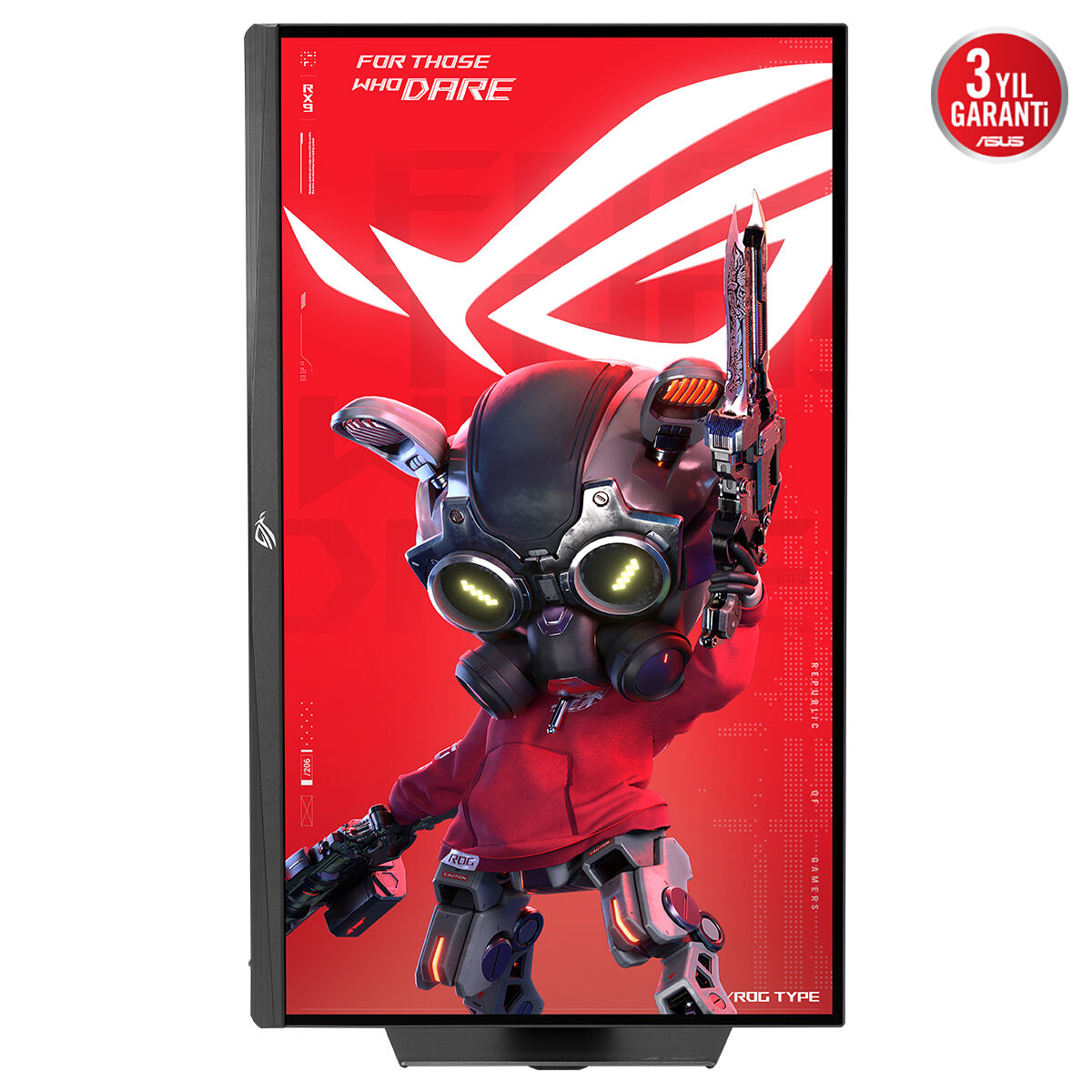 ASUS ROG STRIX XG27UCGR 27 DUAL MODE FAST IPS FREESYNC VE G-SYNC UYUMLU HDR 3840x2160 0.3ms 4K 162Hz/FHD 485Hz 400cd DP HDMI USB-C YOK VESA 3YIL ELMB SYNC PIVOT HDR MONİTÖR - 2