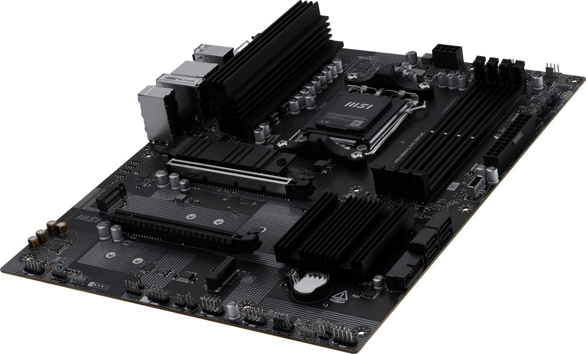 MSI PRO B840-S EVO WIFI6E AM5 DDR5 8000MHZ(OC) HDMI 3X M.2 USB 10GBS 2.5G LAN WI-FI 6E ATX - 3