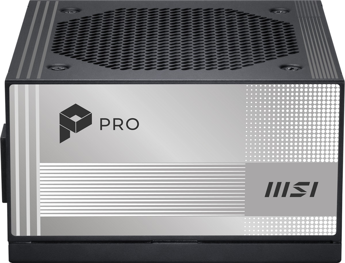 MSI PSU PRO A850PL PCIE5 850W 80+ PLATINIUM ATX 3.1 PCIe 5.1 POWER SUPPLY - 2