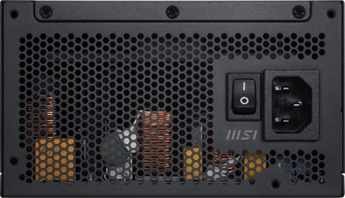 MSI PSU PRO A850PL PCIE5 850W 80+ PLATINIUM ATX 3.1 PCIe 5.1 POWER SUPPLY - 8