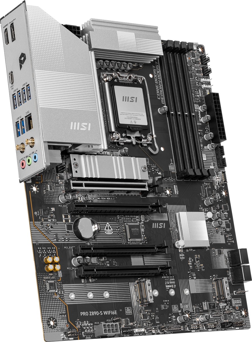 MSI MB PRO Z890-S WIFI6E SOKET 1851 DDR5 8800MHZ(OC) USB 20Gbps 3xM.2 HDMI DP 2.5G LAN WIFI 6E ATX - 5