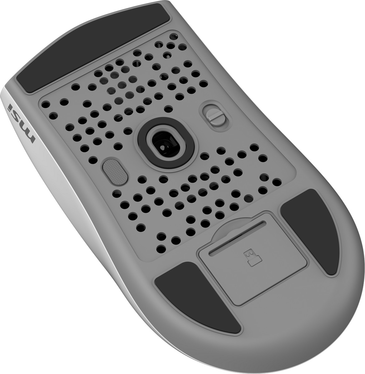 MSI GG FORGE GM340 W WHITE GAMING MOUSE MAX 12000 DPI 57GR KABLOSUZ OPTIK SENSOR OYUNCU FARESI - 3