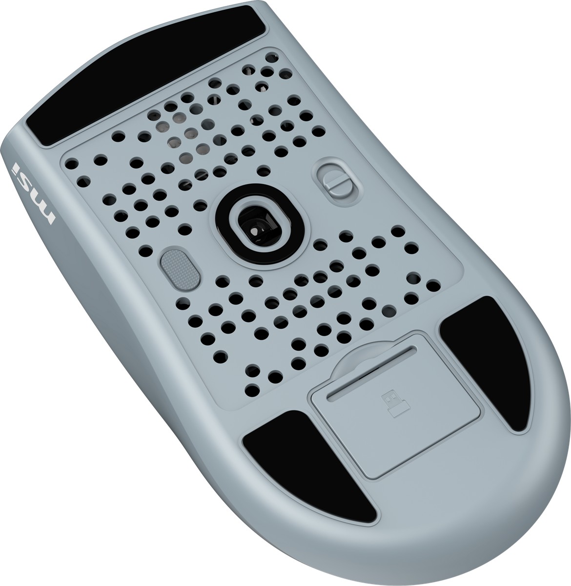 MSI GG FORGE GM340 W SKY GAMING MOUSE MAX 12000 DPI 57GR KABLOSUZ OPTIK SENSOR OYUNCU FARESI - 3