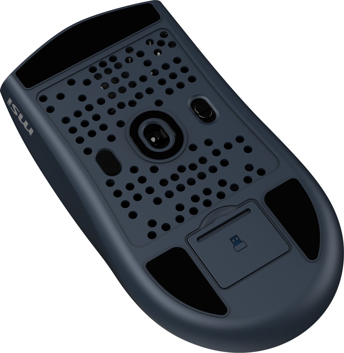 MSI GG FORGE GM340 W NAVY GAMING MOUSE MAX 12000 DPI 57GR KABLOSUZ OPTIK SENSOR OYUNCU FARESI - 3