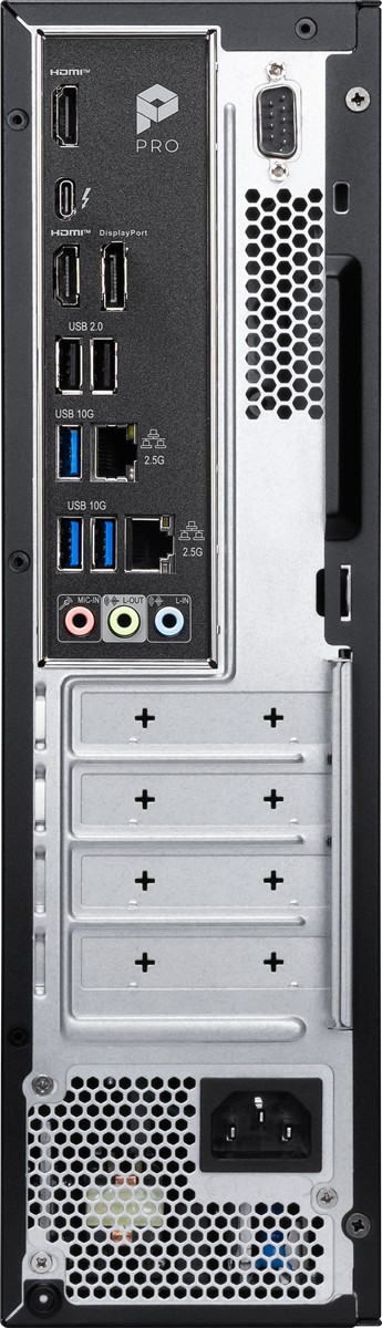 MSI PRO DP80 AI A2G-083XEU ULTRA 5 225 16GB DDR5 512GB SSD FDOS SIYAH MINI DT PC - 4