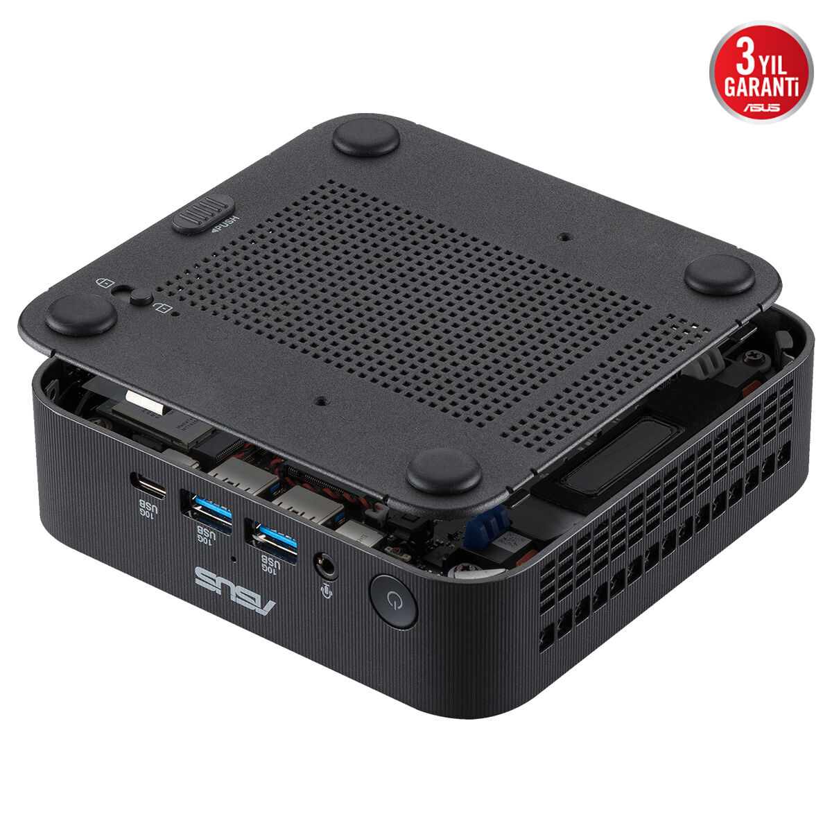 ASUS PN54-BBR321MNS1 AMD Ryzen 3 210 Barebone (RAM YOK, DISK YOK) FreeDOS Mini Masaüstü PC - 5