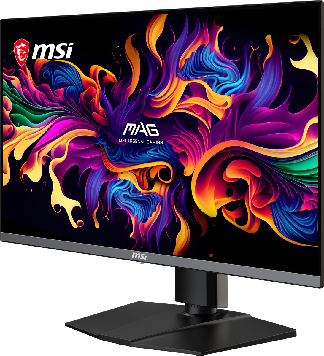 MSI 26.5 MAG 272UP QD-OLED E16 3840 x 2160 (UHD) 16:9 FLAT QD-OLED 165HZ 0.03MS (GtG) FREESYNC PREMIUM PRO PIVOT GAMING MONITOR - 3