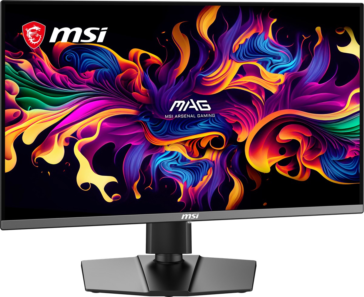 MSI 26.5 MAG 272UP QD-OLED E16 3840 x 2160 (UHD) 16:9 FLAT QD-OLED 165HZ 0.03MS (GtG) FREESYNC PREMIUM PRO PIVOT GAMING MONITOR - 6
