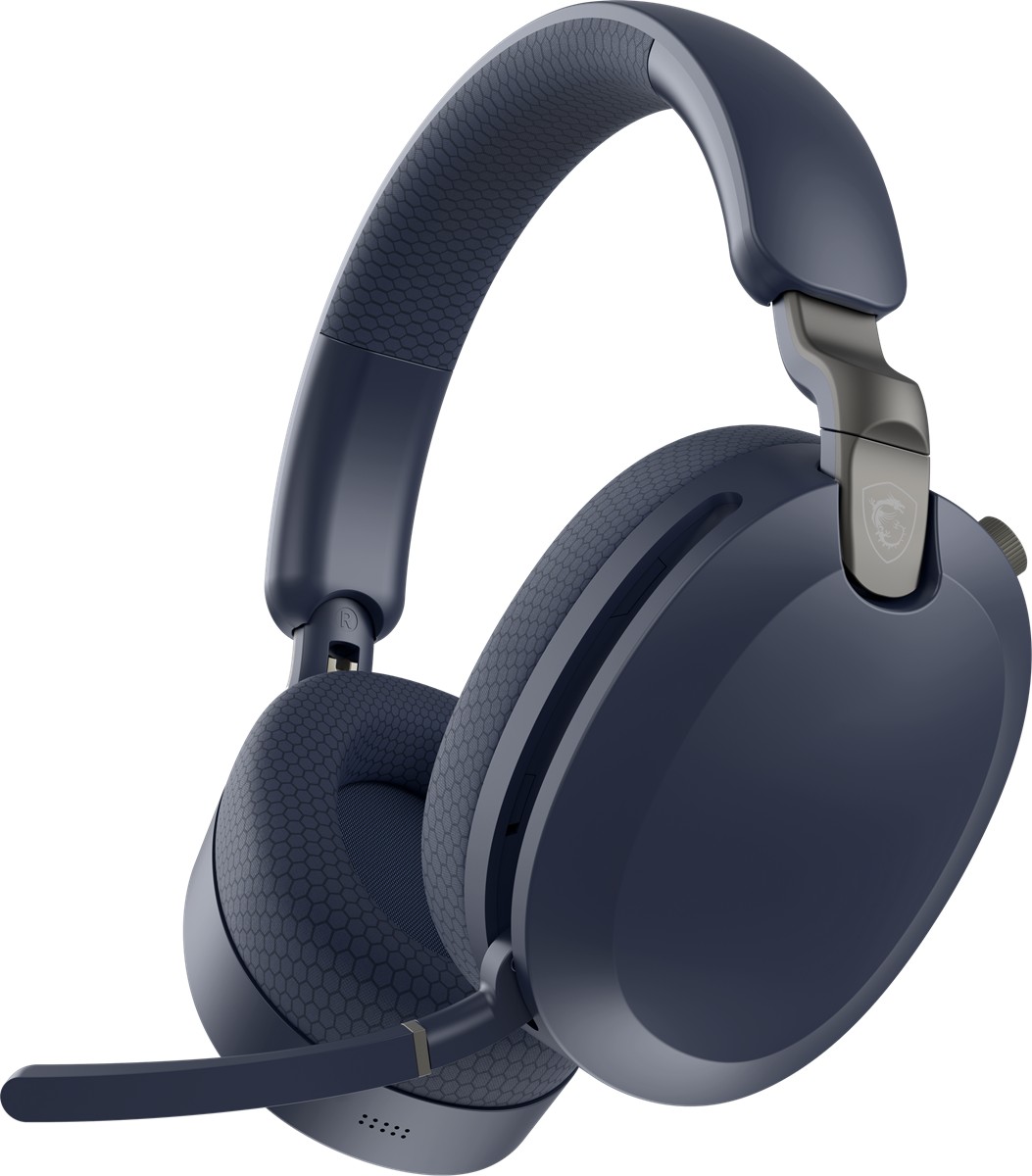 MSI GG MAESTRO 500 W NAVY GAMING HEADSET ANC (AKTİF GÜRÜLTÜ ENGELLEME) KULAKÜSTÜ KULAKLIK 2.4GHz (Type C) Bluetooth 5.4 3.5mm Wired (Audio Only) GİZLENEBİLİR MİKROFON - 7