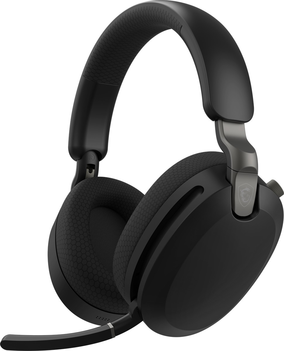 MSI GG MAESTRO 500 W BLACK GAMING HEADSET ANC (AKTİF GÜRÜLTÜ ENGELLEME) KULAKÜSTÜ KULAKLIK 2.4GHz (Type C) Bluetooth 5.4 3.5mm Wired (Audio Only) GİZLENEBİLİR MİKROFON - 2