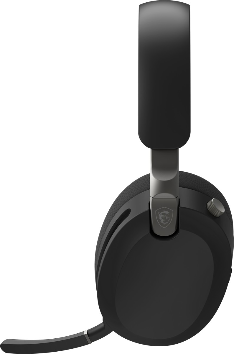 MSI GG MAESTRO 500 W BLACK GAMING HEADSET ANC (AKTİF GÜRÜLTÜ ENGELLEME) KULAKÜSTÜ KULAKLIK 2.4GHz (Type C) Bluetooth 5.4 3.5mm Wired (Audio Only) GİZLENEBİLİR MİKROFON - 4