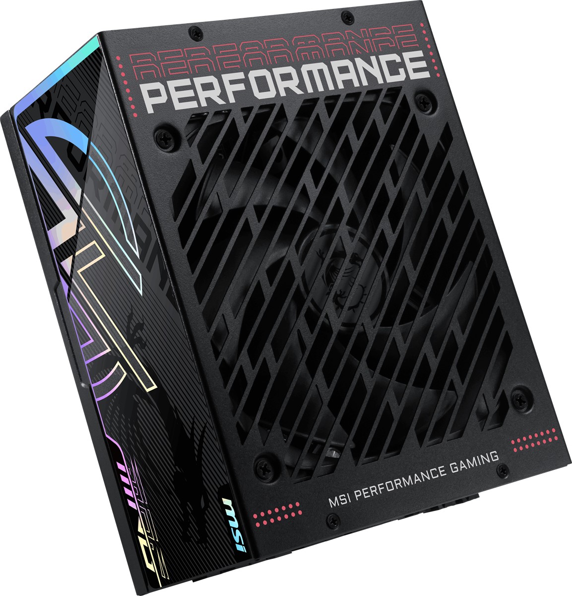 MSI PSU MPG AI1600TS PCIE5 1600W 80+ TITANIUM ATX 3.1 PCIe 5.1 2X 12V-2x6 POWER SUPPLY - 4
