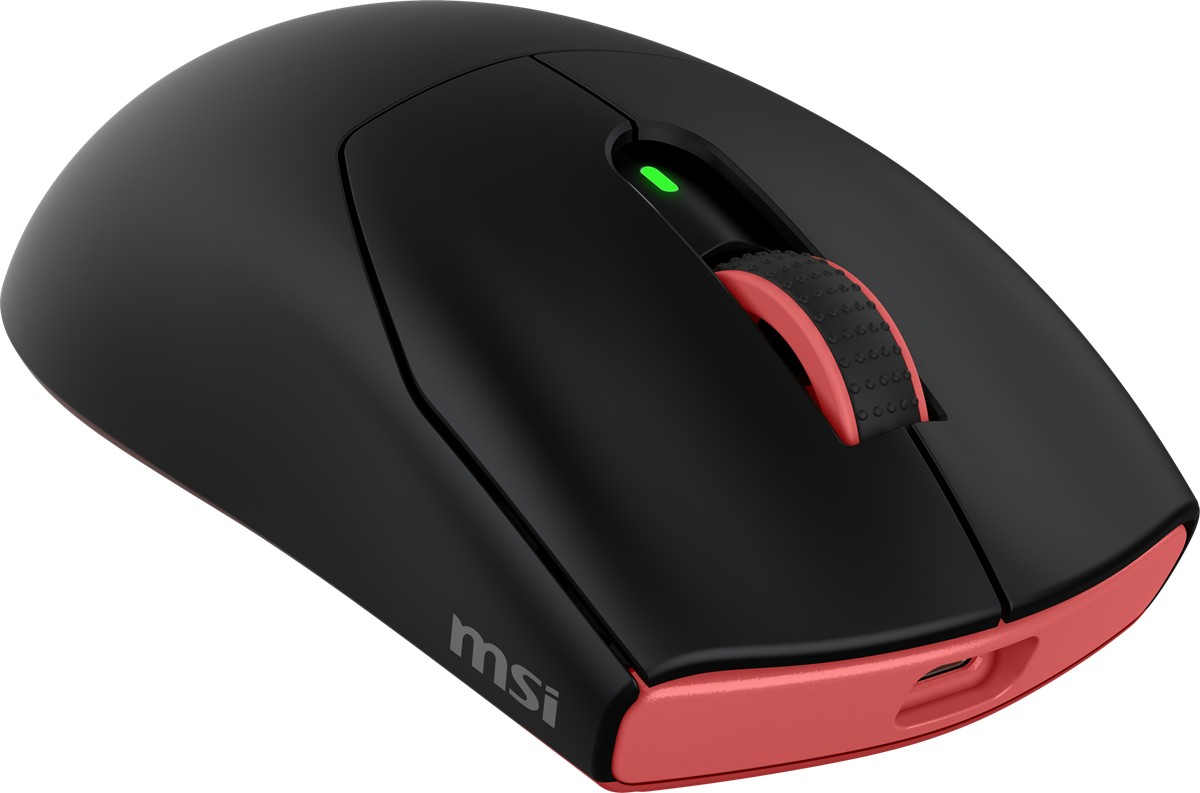 MSI GG FORGE GM340 W BLACK GAMING MOUSE MAX 12000 DPI 57GR KABLOSUZ OPTIK SENSOR OYUNCU FARESI - 7