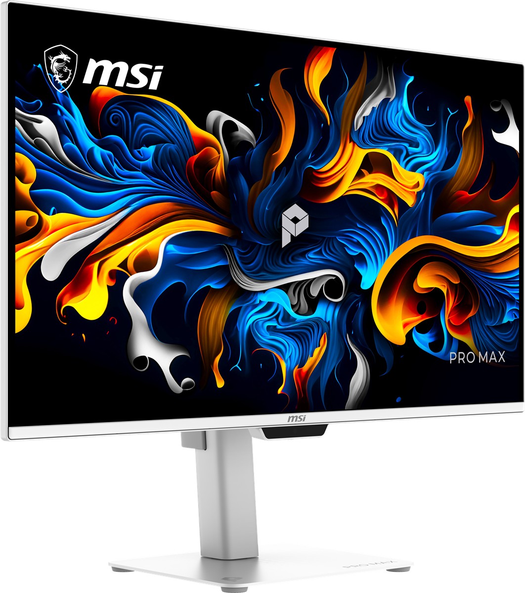 MSI 26.5 PRO MAX 271UPXW12G 3840 x 2160 (UHD) 16:9 FLAT QD-OLED 120HZ 0.03MS (GtG) FREESYNC PREMIUM PRO PIVOT BEYAZ MONITOR - 7