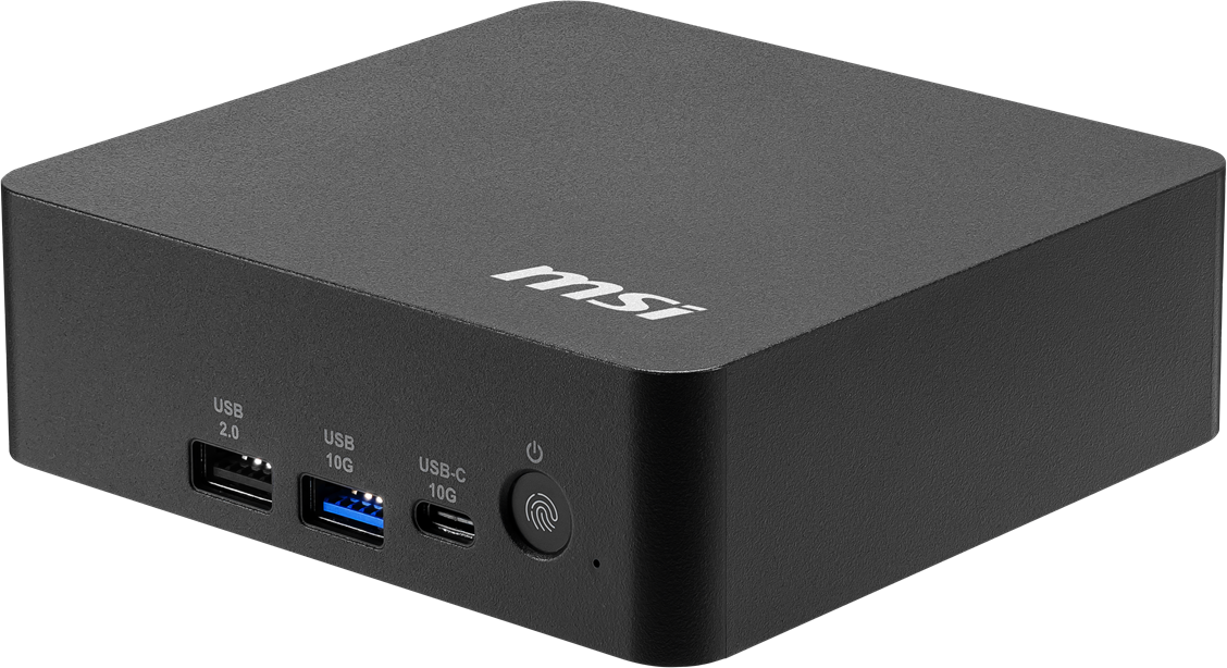MSI CUBI NUC AI+ 3MG-004EU ULTRA 5 322 16GB DDR5 512GB SSD W11PRO SIYAH MINI DT PC