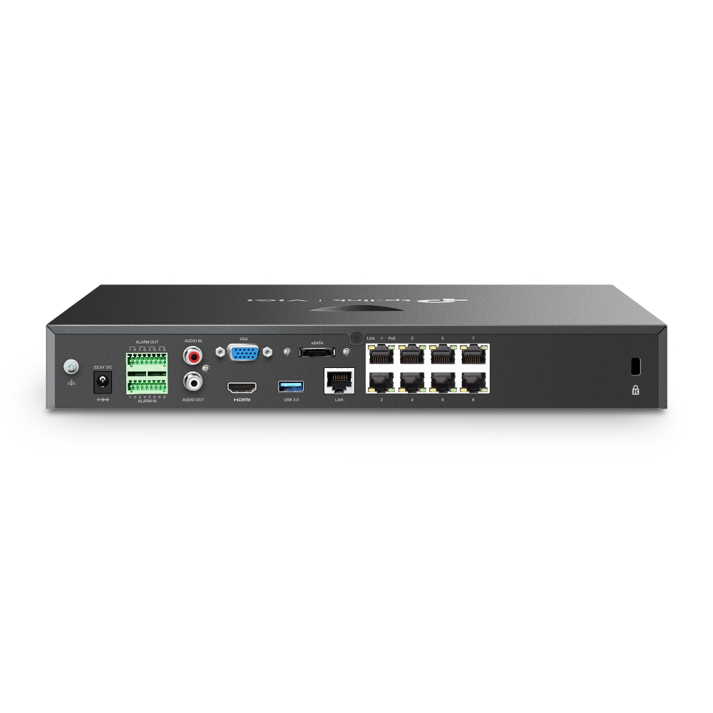 TP-LINK VIGI NVR2008H-8MP 8 CHANNEL POE+ NETWORK VIDEO RECORDER - 2