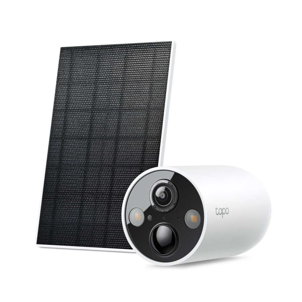 TP-LINK TAPO TC85 KIT GUNES ENERJILI GUVENLIK KAMERASI KITI