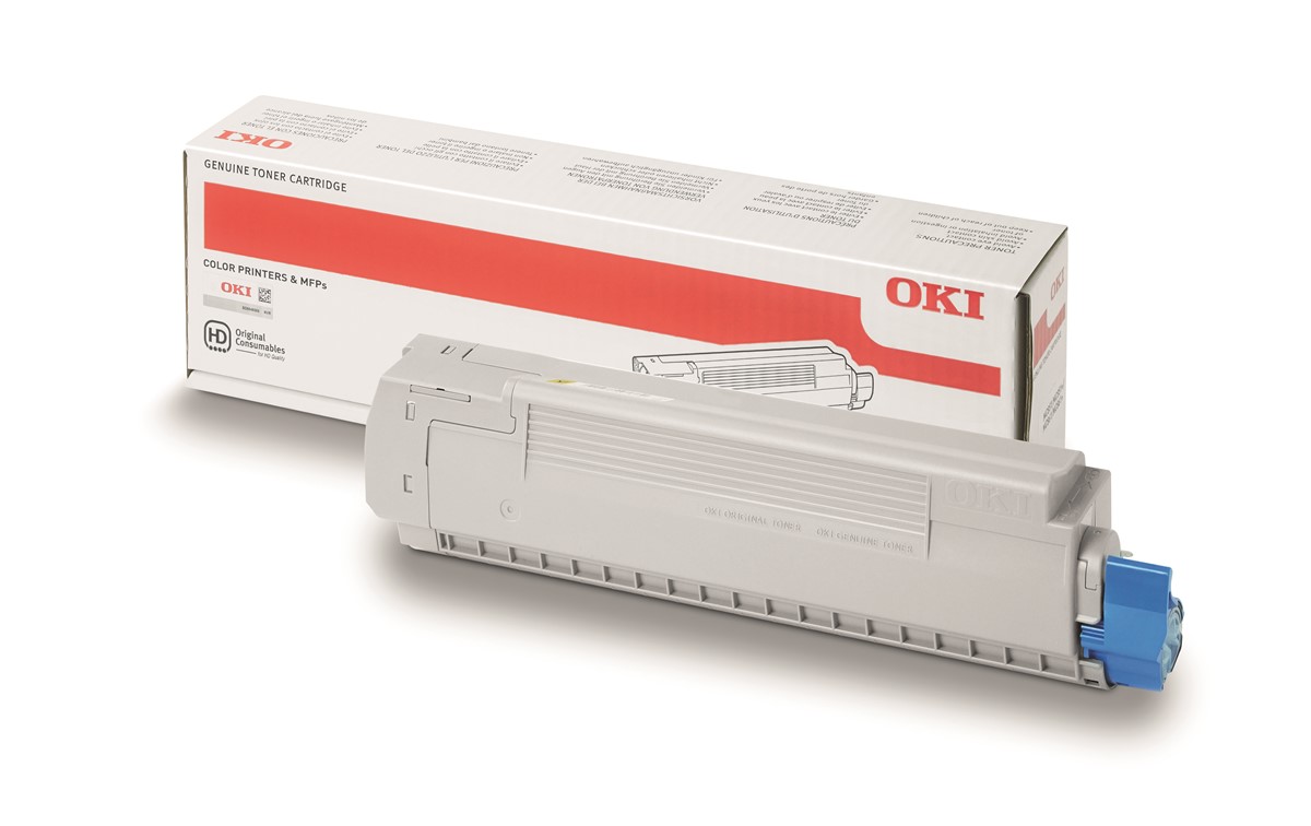 OKI 44059165 TONER-Y-MC851/MC861-7.3K
