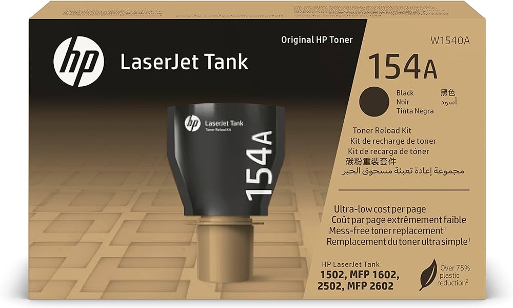 HP W1540A (154A) SIYAH LASERJET TONER