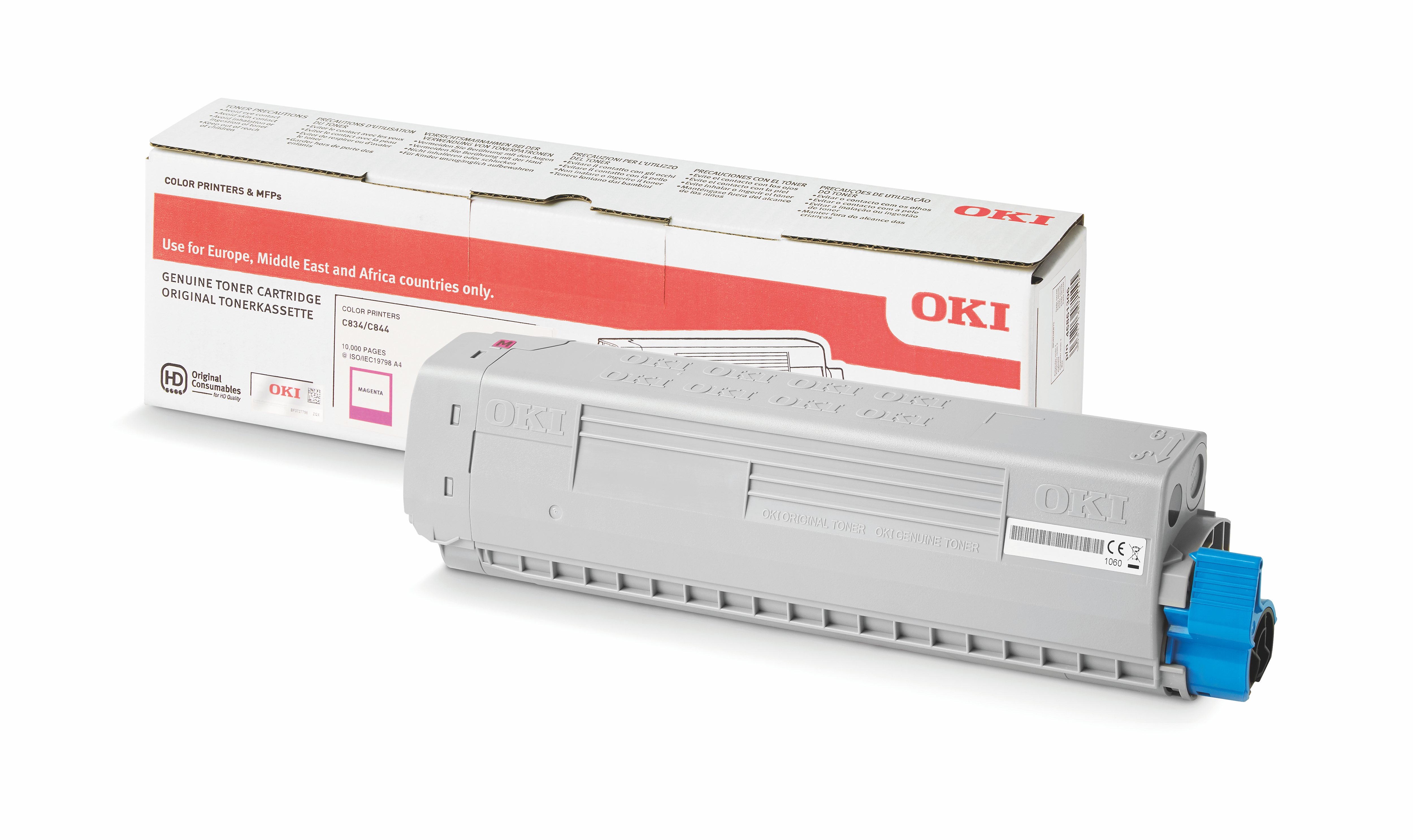 OKI 46861306 TONER-M-C834/C844-10K