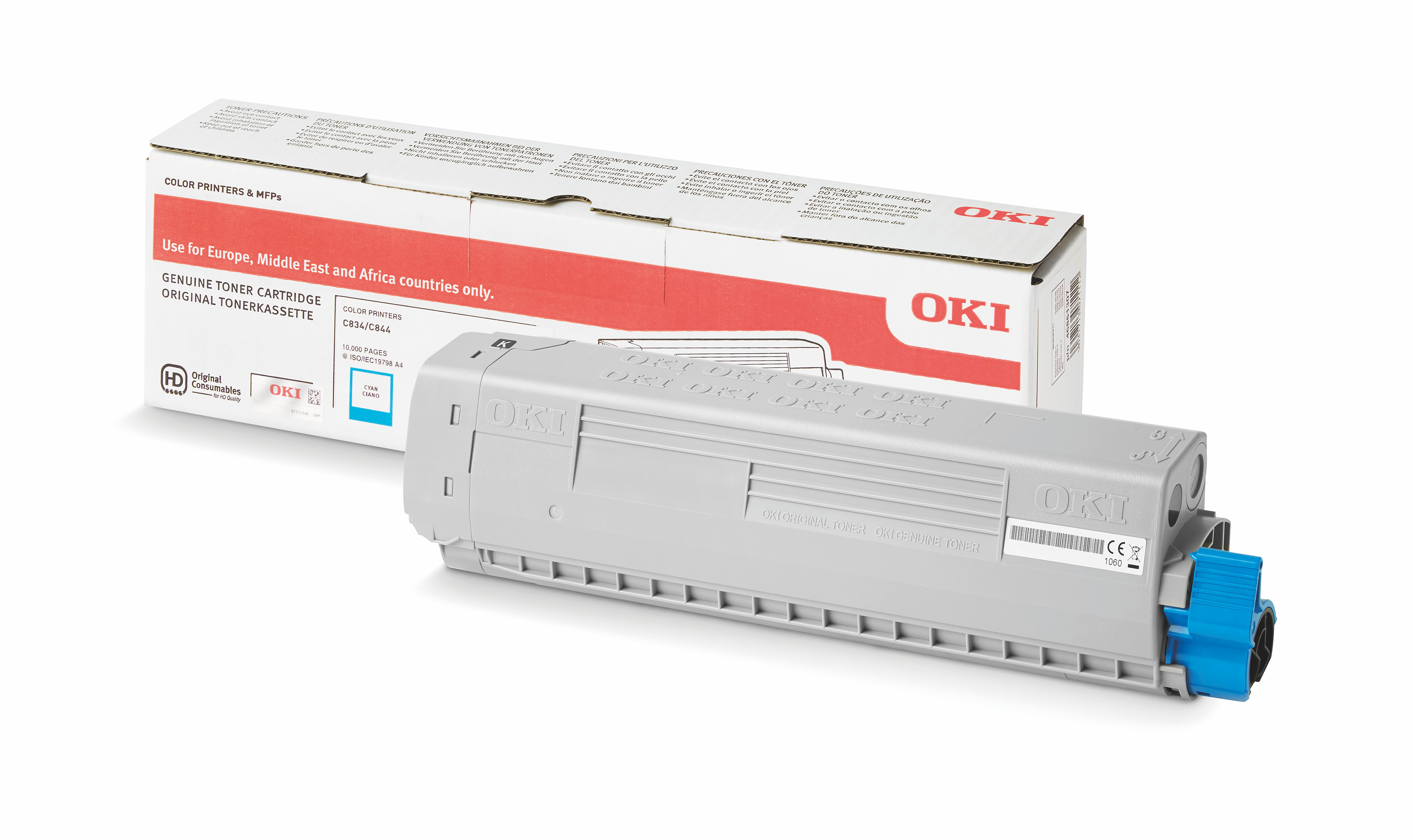 OKI 46861307 TONER-C-C834/C844-10K