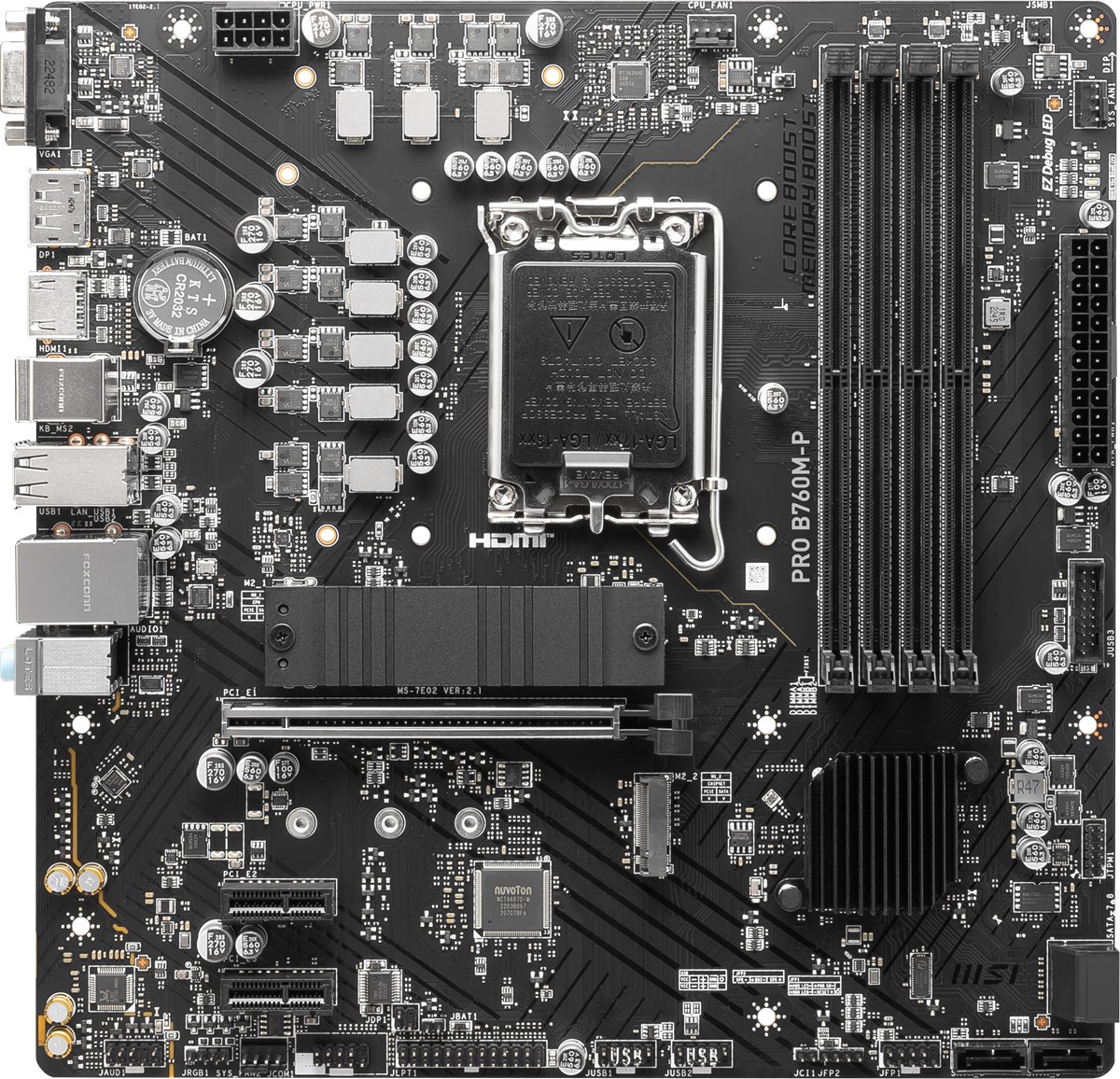MSI MB PRO B760M-P