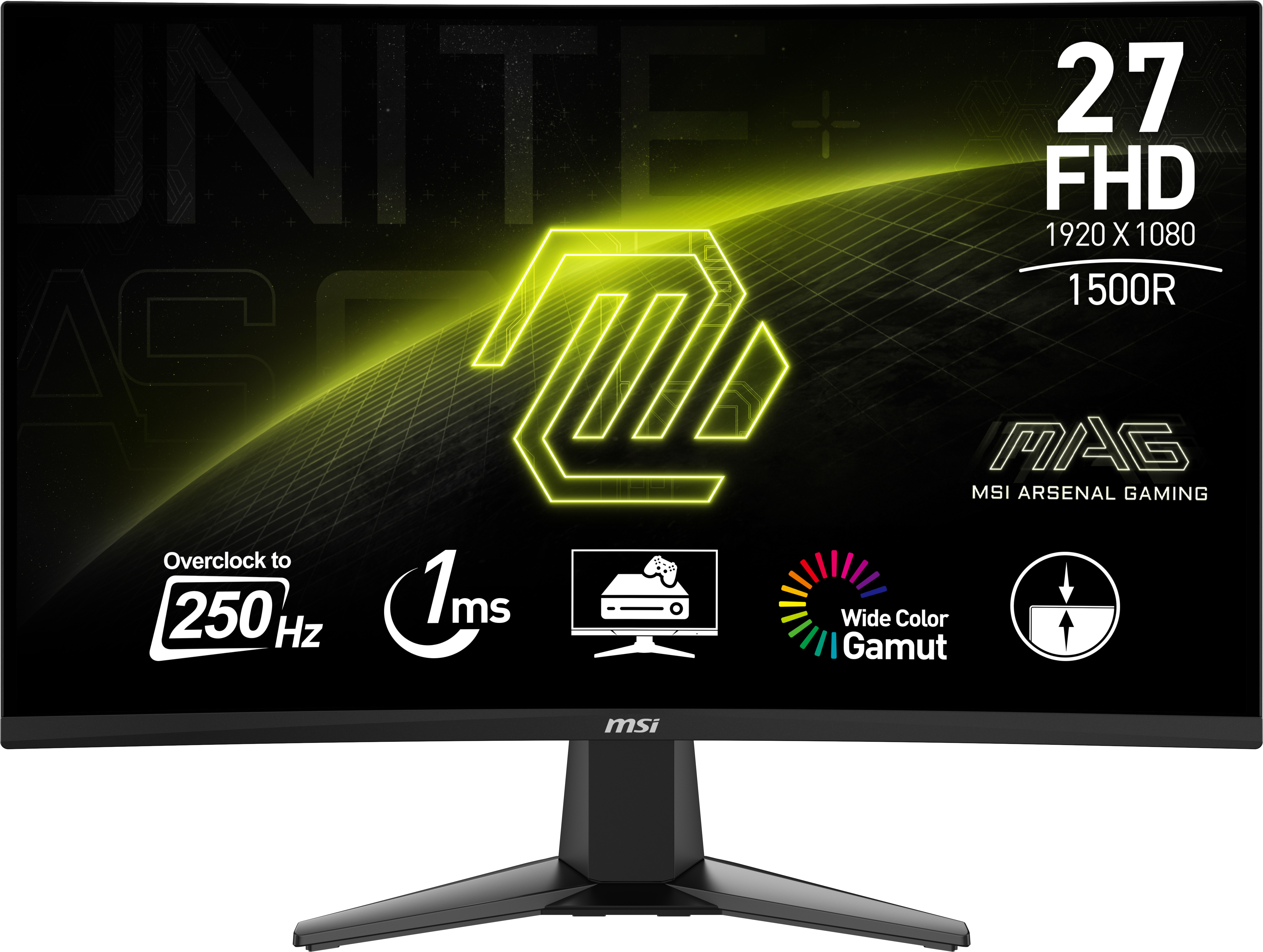 27 MSI MAG 27C6X CURVE