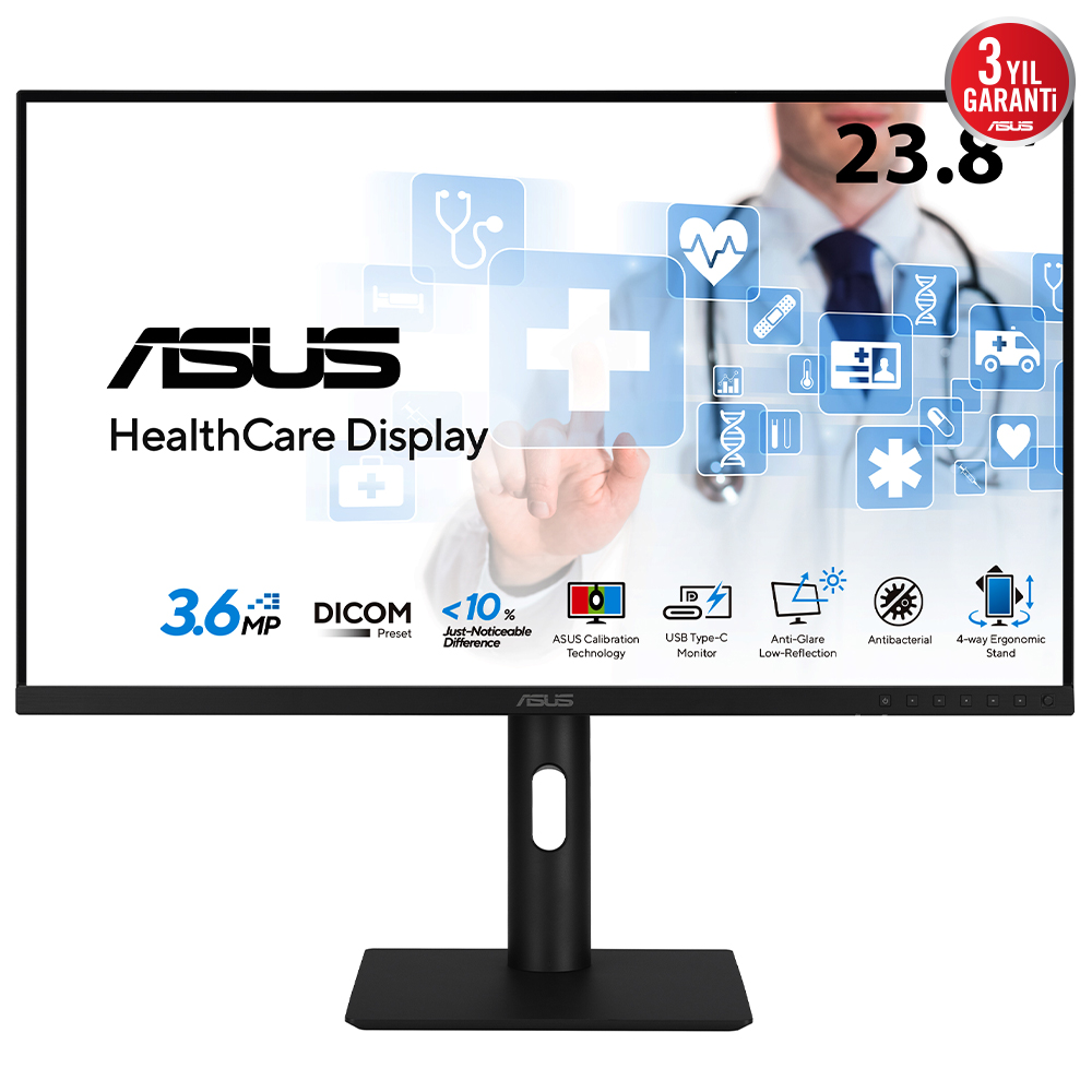 ASUS Sağlık HA2441A 23.8 IPS 2560x1440 5