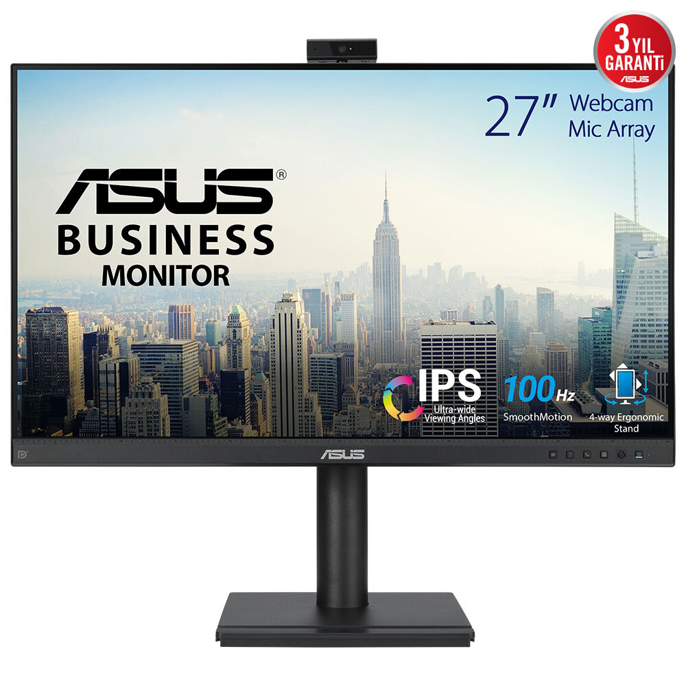 ASUS KURUMSAL BE279QFK 27 IPS WEBCAM  19